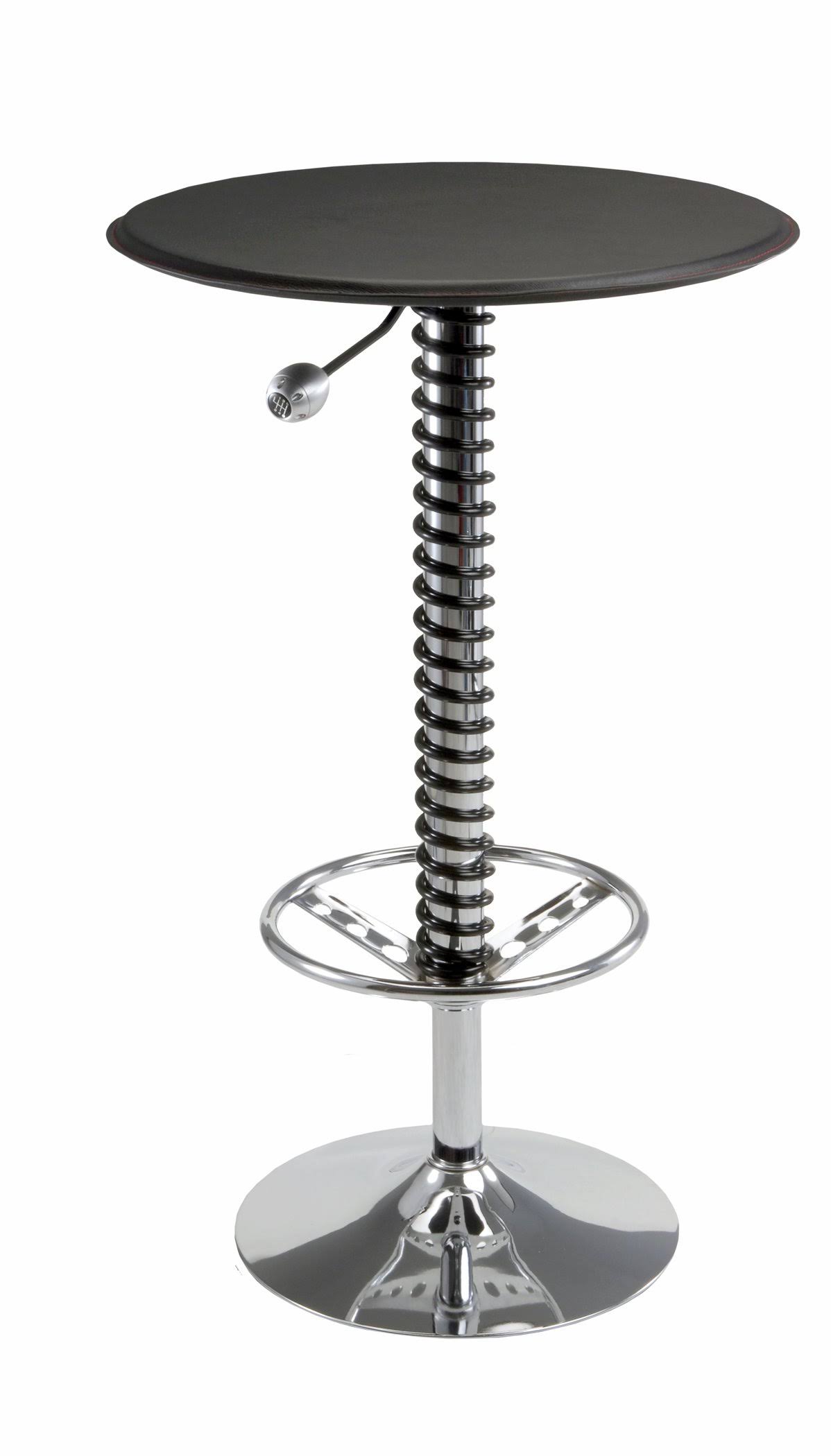 Pitstop Furniture HR1500B Black Pit Crew Bar Table