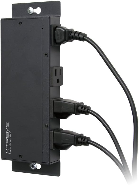 Xtreme Power Conversion J40 Ultra-Slim Surge PDU / 10A / 120VAC