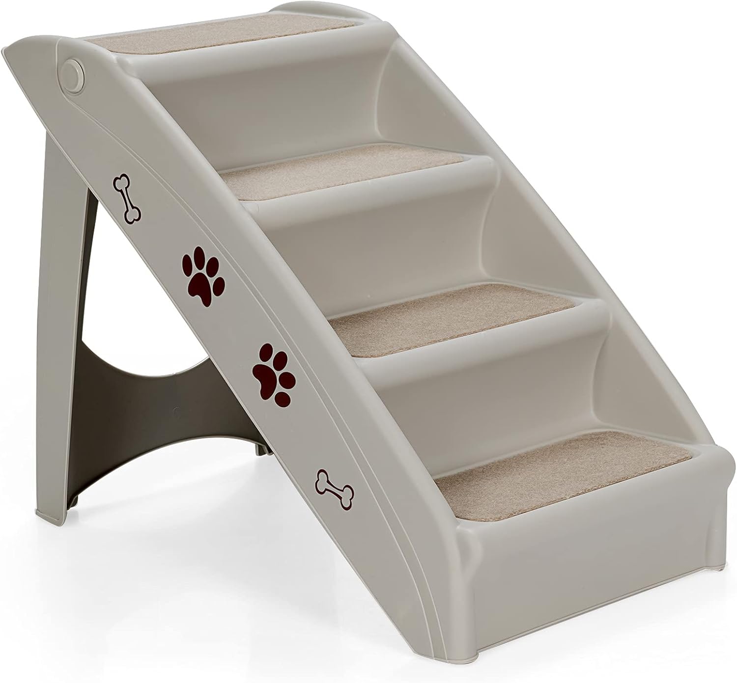 PETSITE Folding Dog Stairs Steps, 4 Step 19