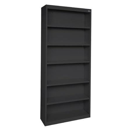 Sandusky Deep 84x22 Standard Bookcase Color: Black
