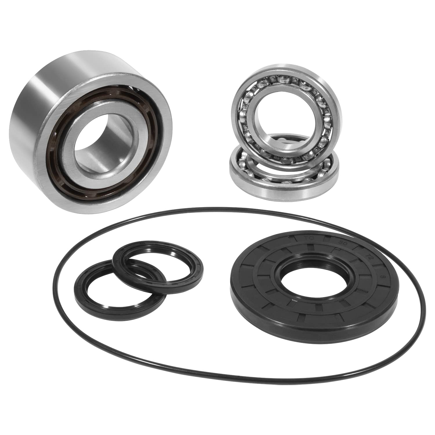 Fit for Polaris Ranger 570 800 900 1000 RZR Front Differential Bearing & Seal Kit OEM Replaces 1332842 3235174 3235171 25-2075