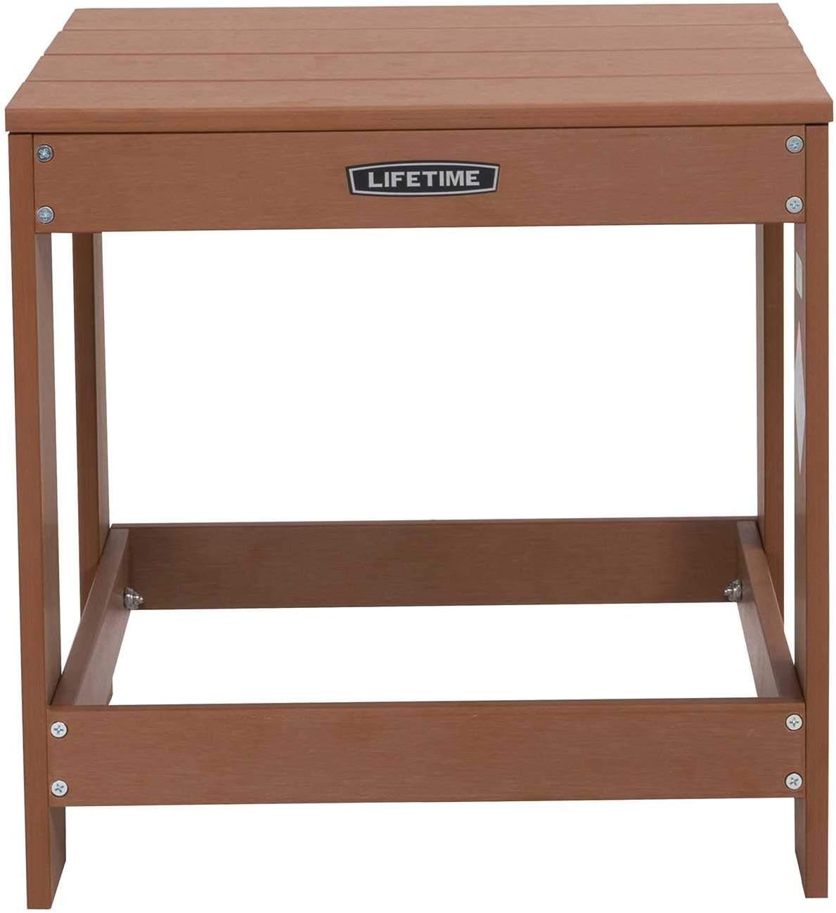 Lifetime 60246 Adirondack Table, Brown
