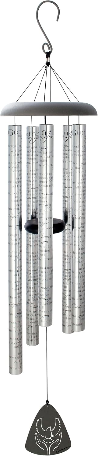 Carson Home Accents Sonnets Wind Chime, 44-Inch, God Has You