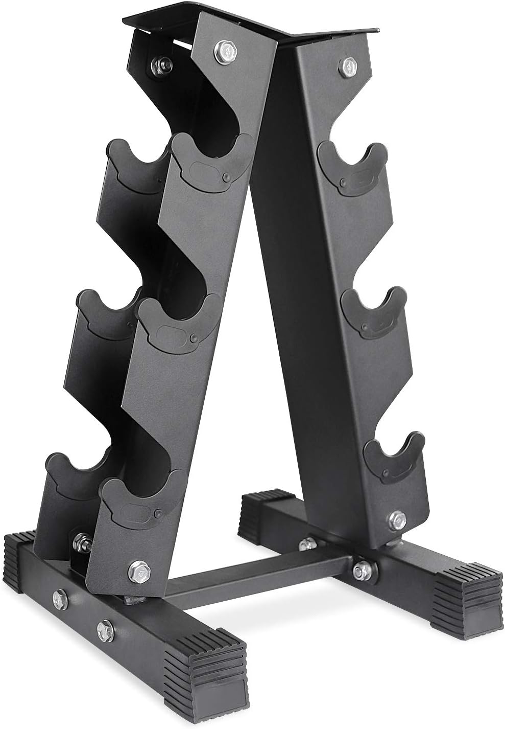 A2ZCARE Steel Dumbbell Rack, Dumbbell Storage Rack, A-Frame Dumbbell Rack, Weight Rack for Dumbbells