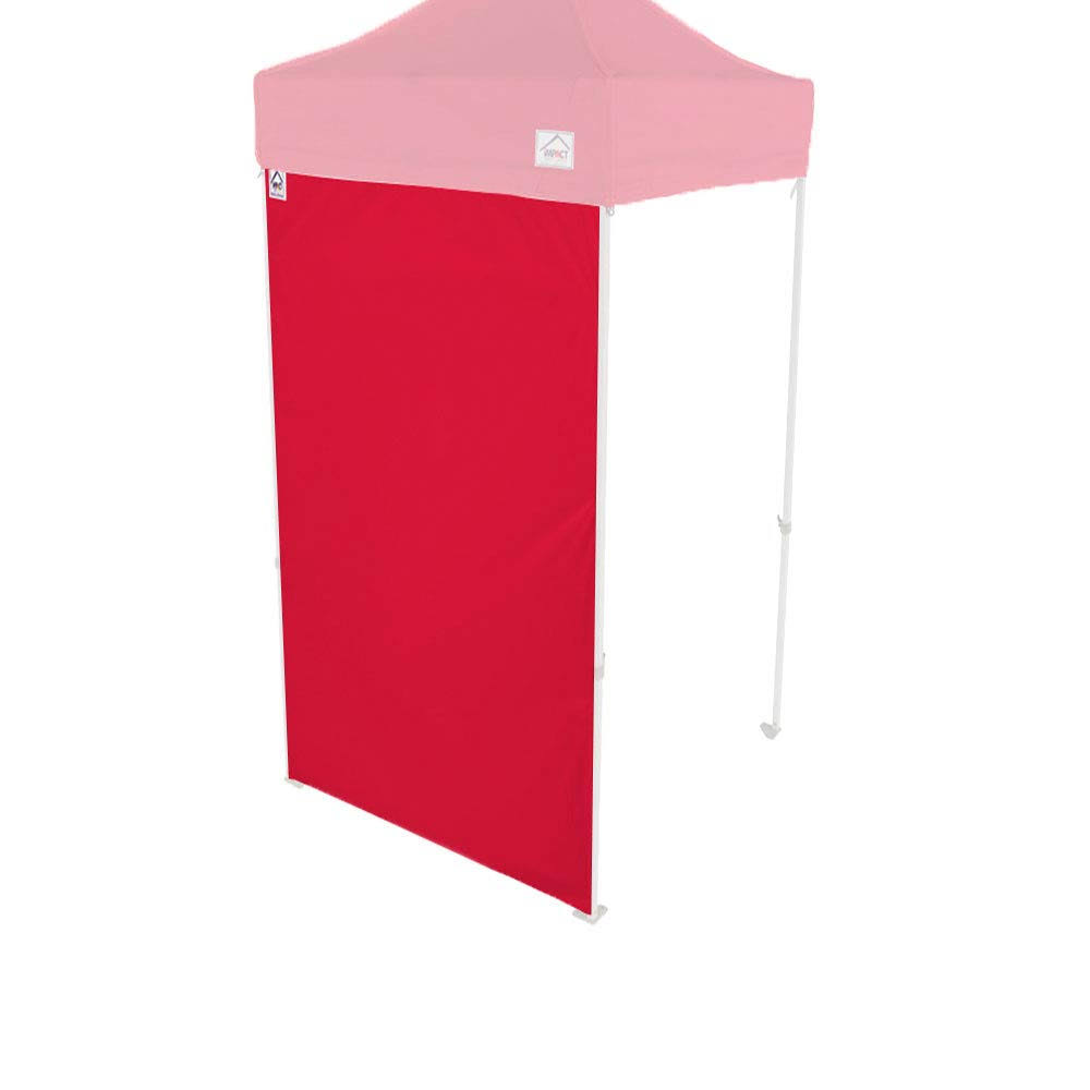 Impact Canopy 5-Foot Canopy Tent Wall Sidewall Only Red