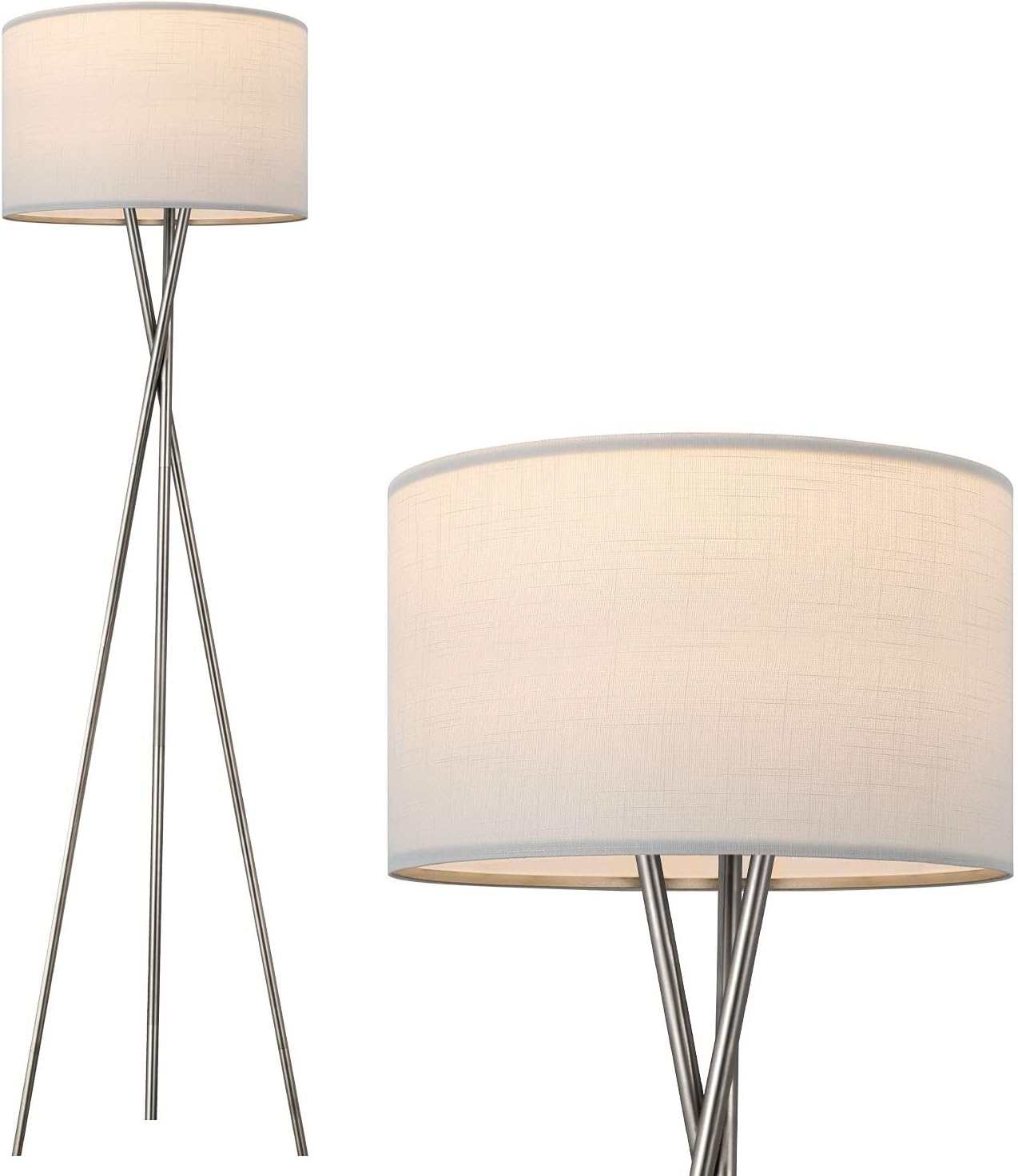 OYEARS Floor Lamp for Living Room Tripod 63