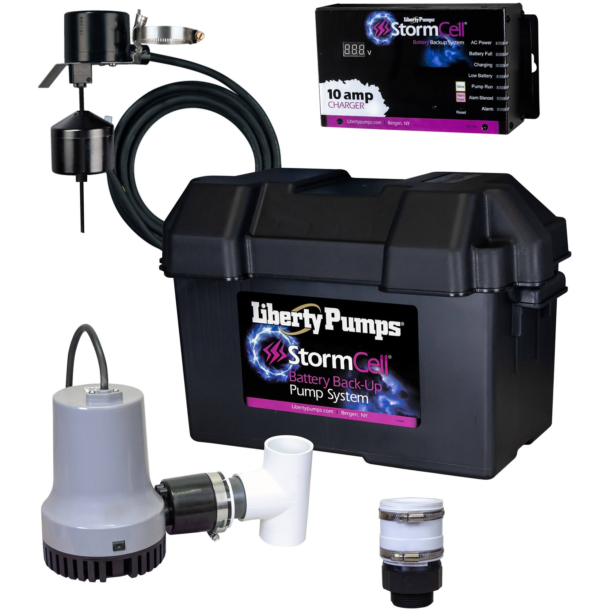 Liberty Pumps 441-10A - Battery Back-Up Emergency Sump Pump System