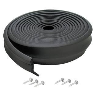 M-D Building Products 3723 Garage Door Bottom Rubber, 9 Feet, Black