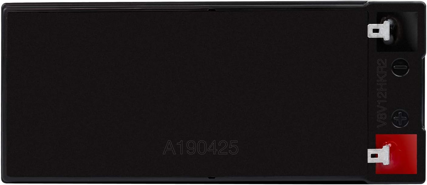 ExpertPower 12v 9ah Sealed Lead Acid Battery with F2 Terminals (.250