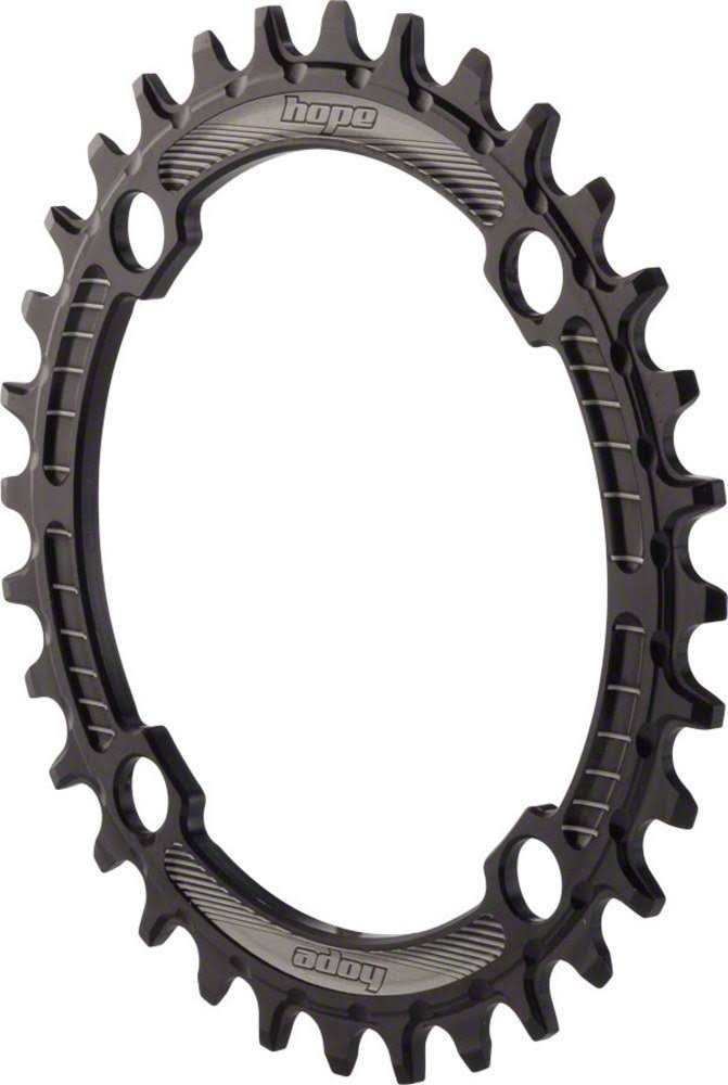 Hope Retainer Chain Ring 36T Black