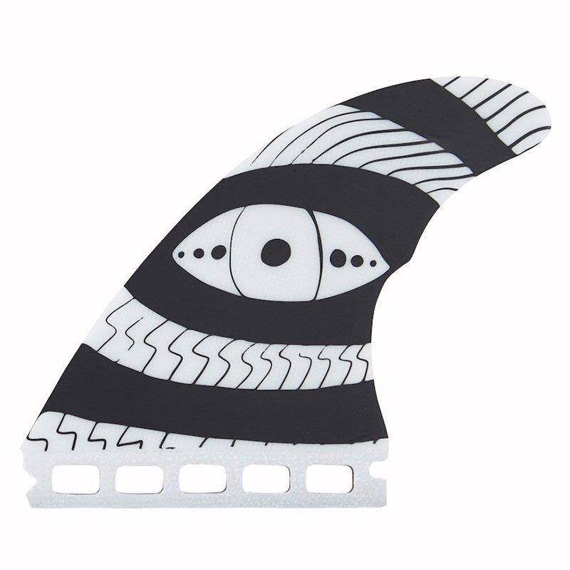 Captain Fin Dylan GRAVEZILLA Single Tab Fin Set 2020 in Black