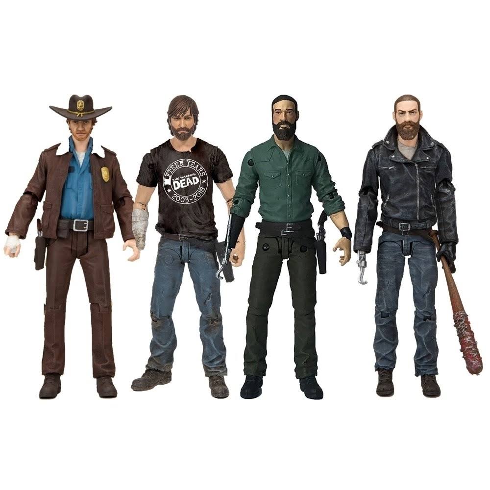 The Walking Dead - Rick Grimes (Regular) 15th Anniversary 4 Pack