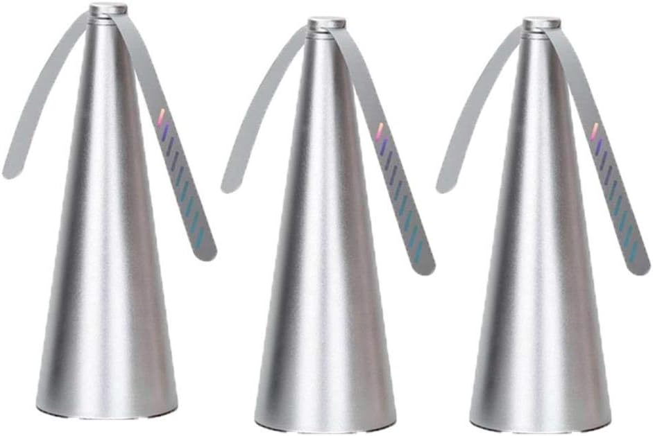 PIAOPIAONIU 3 PCS Fly Fans for Tables Fly Fan for Patio Keep Flies and Bugs Away Pack of 2