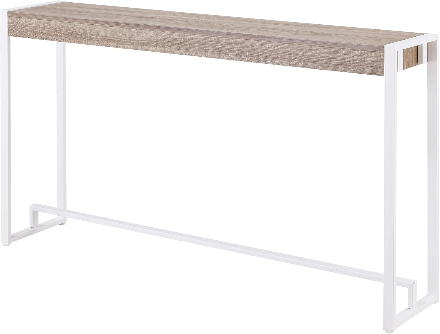 Holly & Martin Macen Console - Black with Distressed White