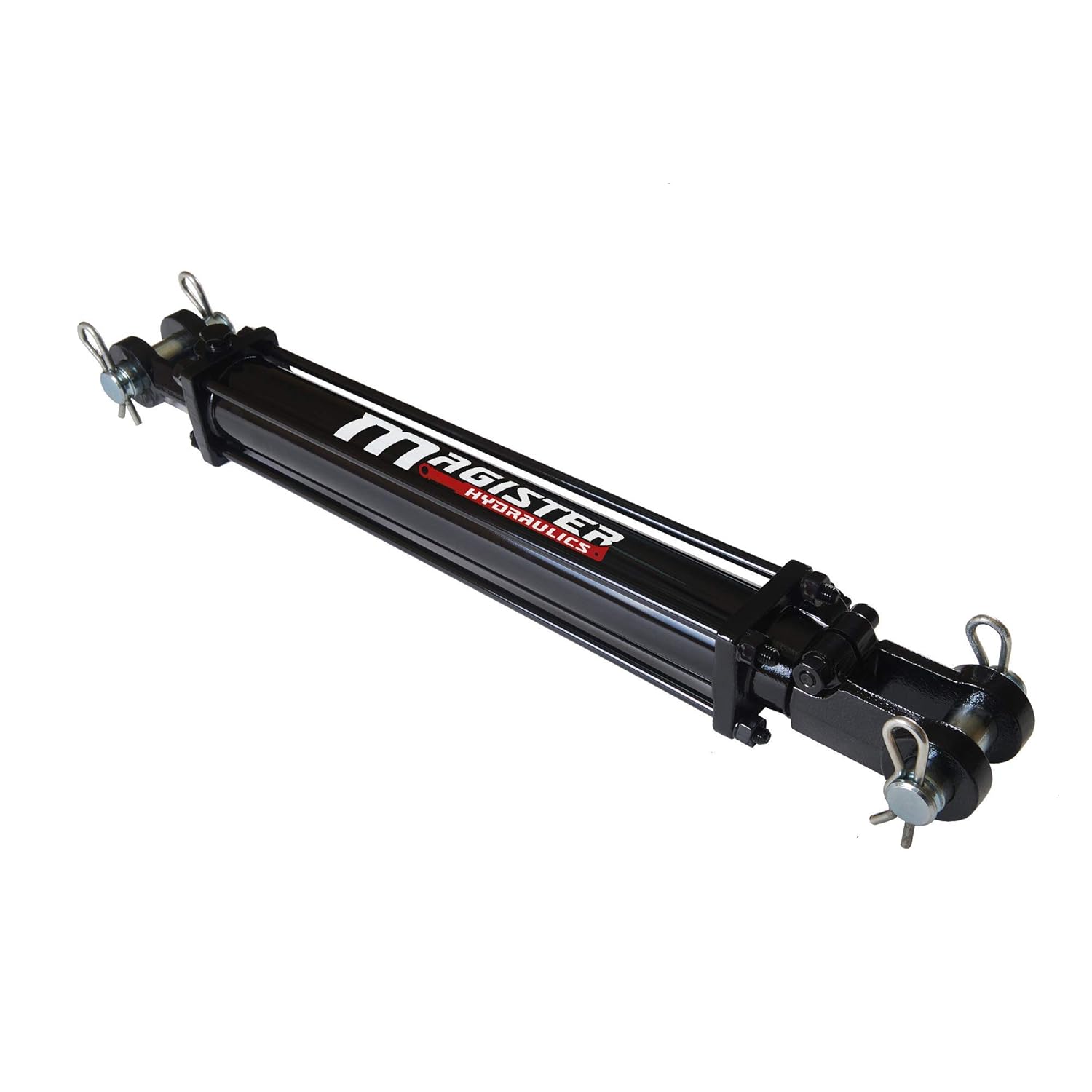 Magister Hydraulics Double Acting Hydraulic Cylinder - AG Tie-Rod Hydraulic Cylinder 2500 PSI Agriculture Standard 2.5