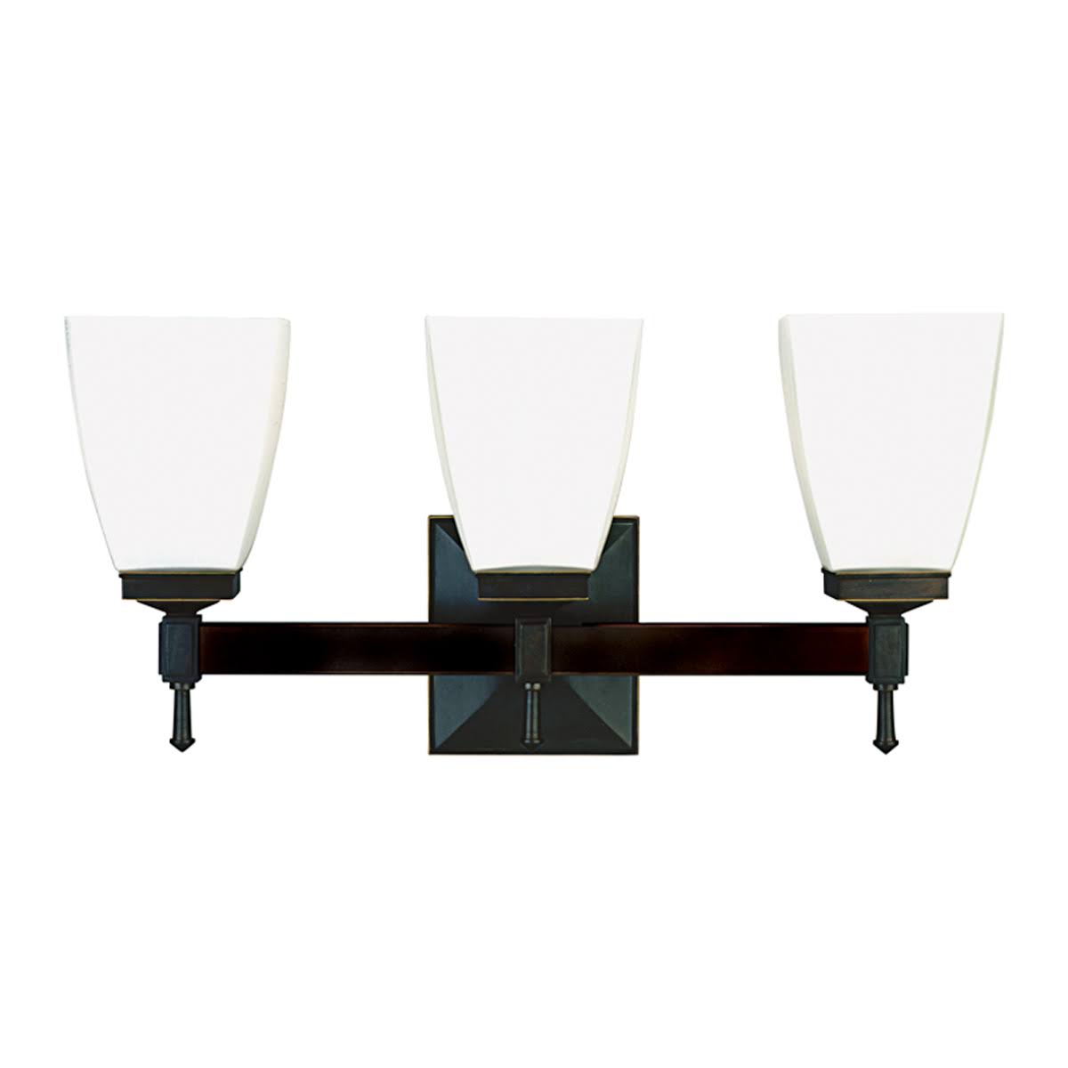 Hudson Valley 653-OB Kent 3 Light Bath BRACKET, Old Bronze