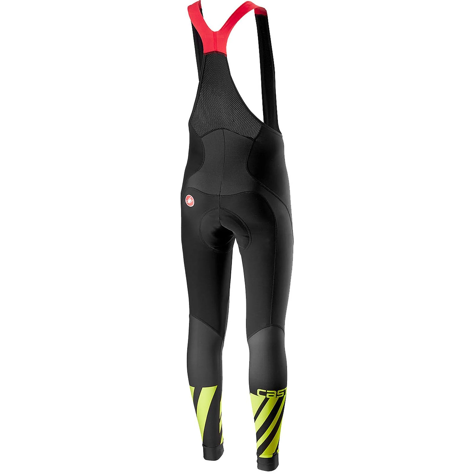 Castelli LW Bibtight - Black/Yellow Fluo - S