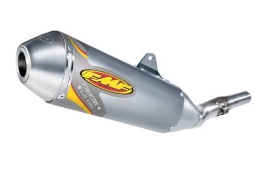 FMF Racing PC4 S A O KLX140L Mufflers Slip-Ons Power Core 4 Sil Brushed Stainlesskawasaki Klx140l08-10 042161