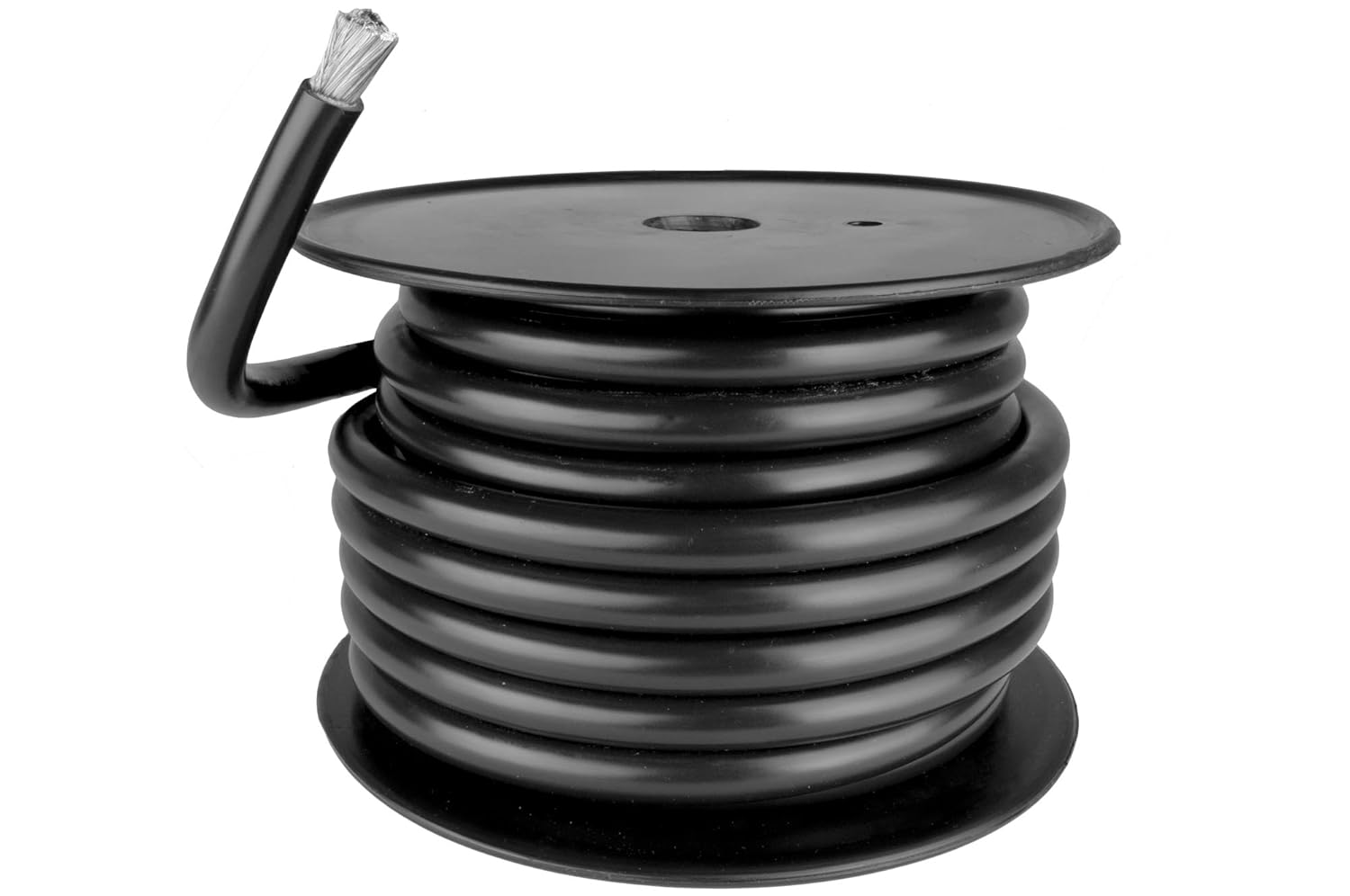 4/0 AWG UL Spec Marine Wire - Tinned Copper Battery Boat Cable - 5 Feet - Black - Made in The USA Pack of 2