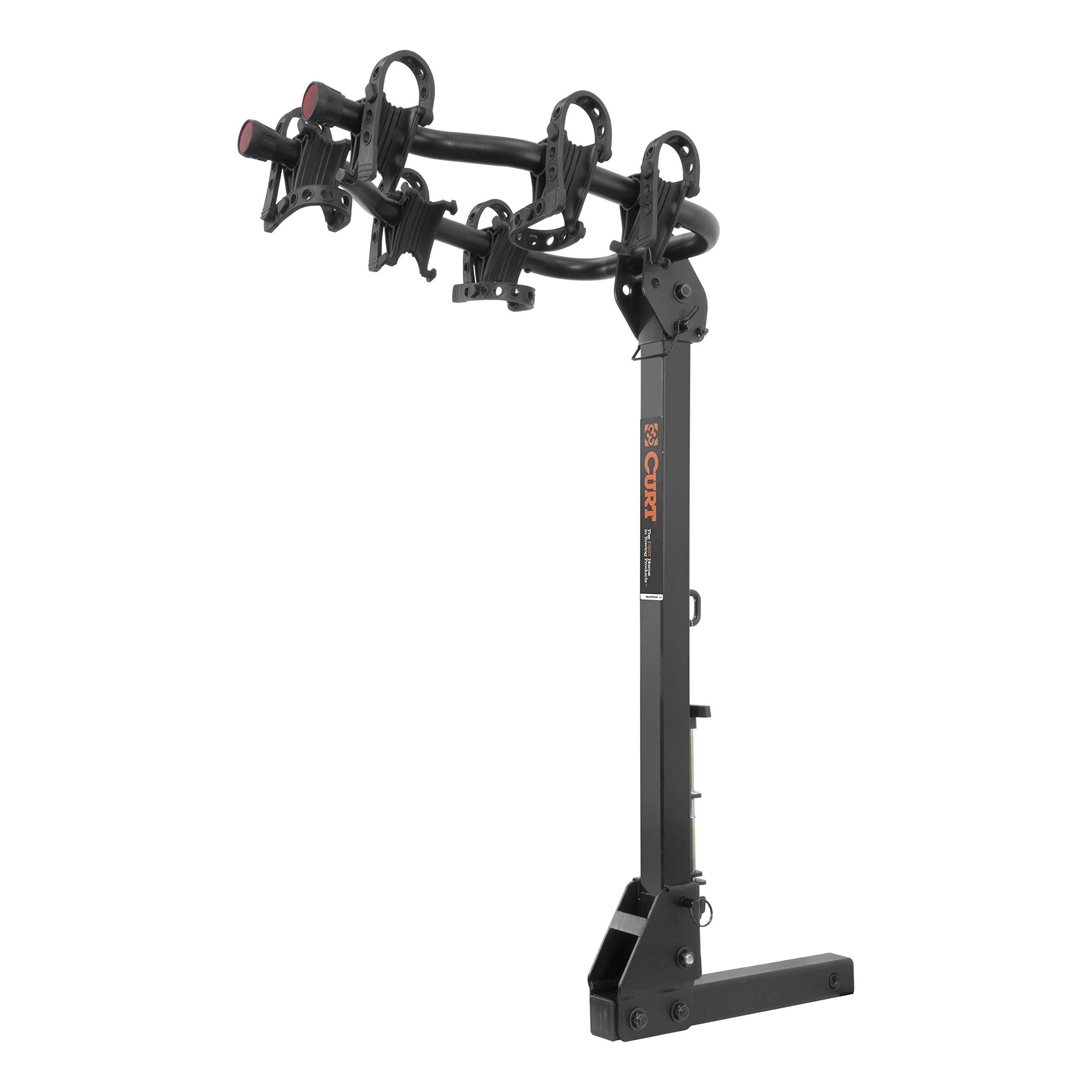 Curt 18063 Premium Hitch-Mounted Bike Rack