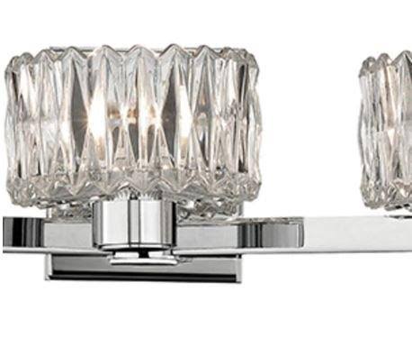 Hudson Valley 2173-PC Anson 3 Light Bath BRACKET, Polished Chrome