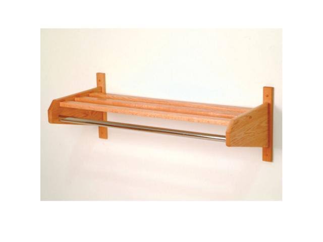 Wooden Mallet 32 inch Oak Coat u0026 Hat Rack 32SCRLO-58 Coat Rack New