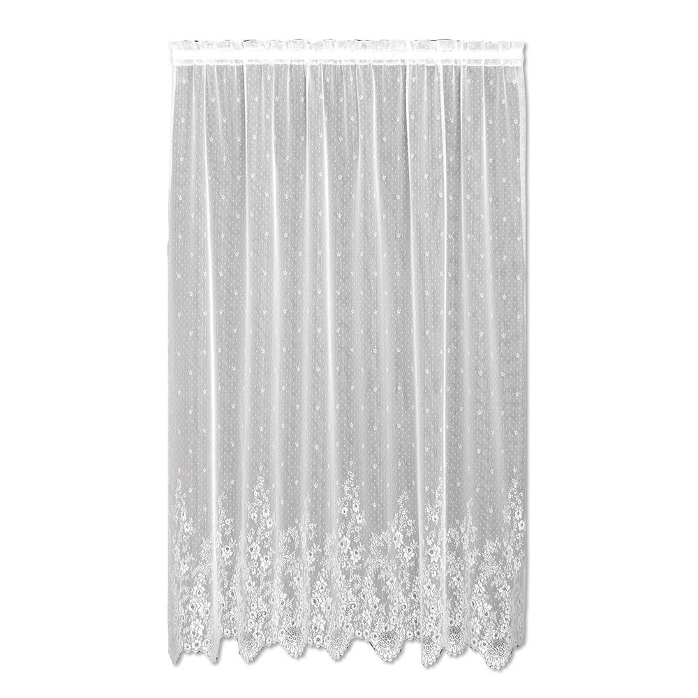 Heritage Lace 6290W-6084 White Floret 60x22 x 84x22 Panel