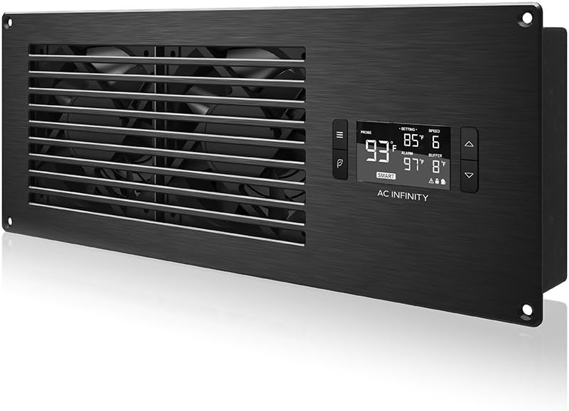 AC Infinity AIRFRAME T7 Black, High-Airflow Cooling Fan System 16