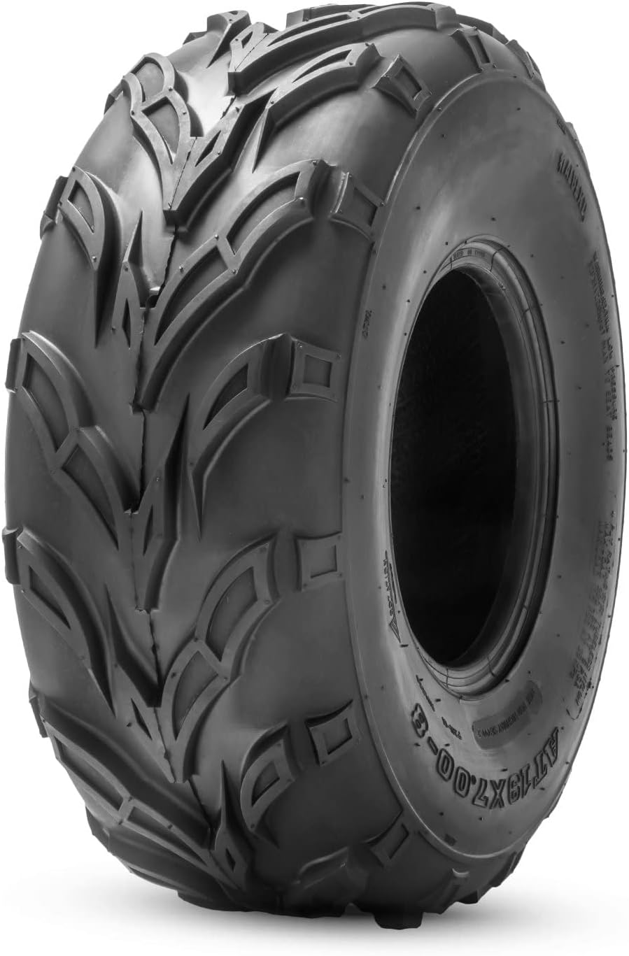 HALBERD 19x7-8 Sport ATV Tires, 19x7x8 Mini Bike Tires ATV UTV Off-Road Tires Tubeless All-Terrain Mud Sand Trial Tires 4PR (Pack of 1)