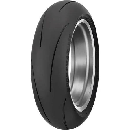 Dunlop Sportmax Q4 Rear Tire 180/60ZR17 (75w) (45233131), Black