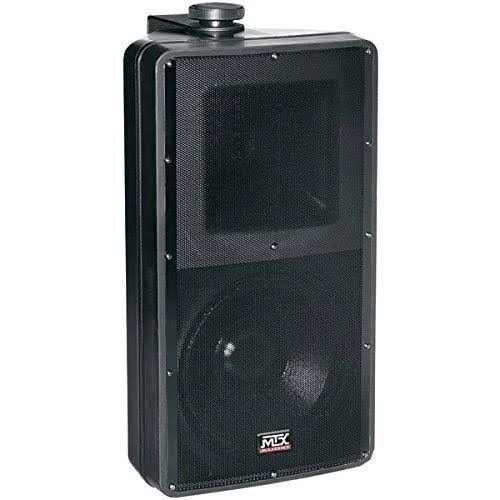 MTX Aw82b 8x22 2-Way All-Weather Speaker (Black)