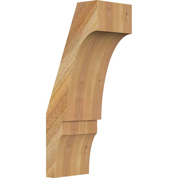6x22W x 8x22D x 20x22H Balboa Rough Sawn Brace, Western Red Cedar