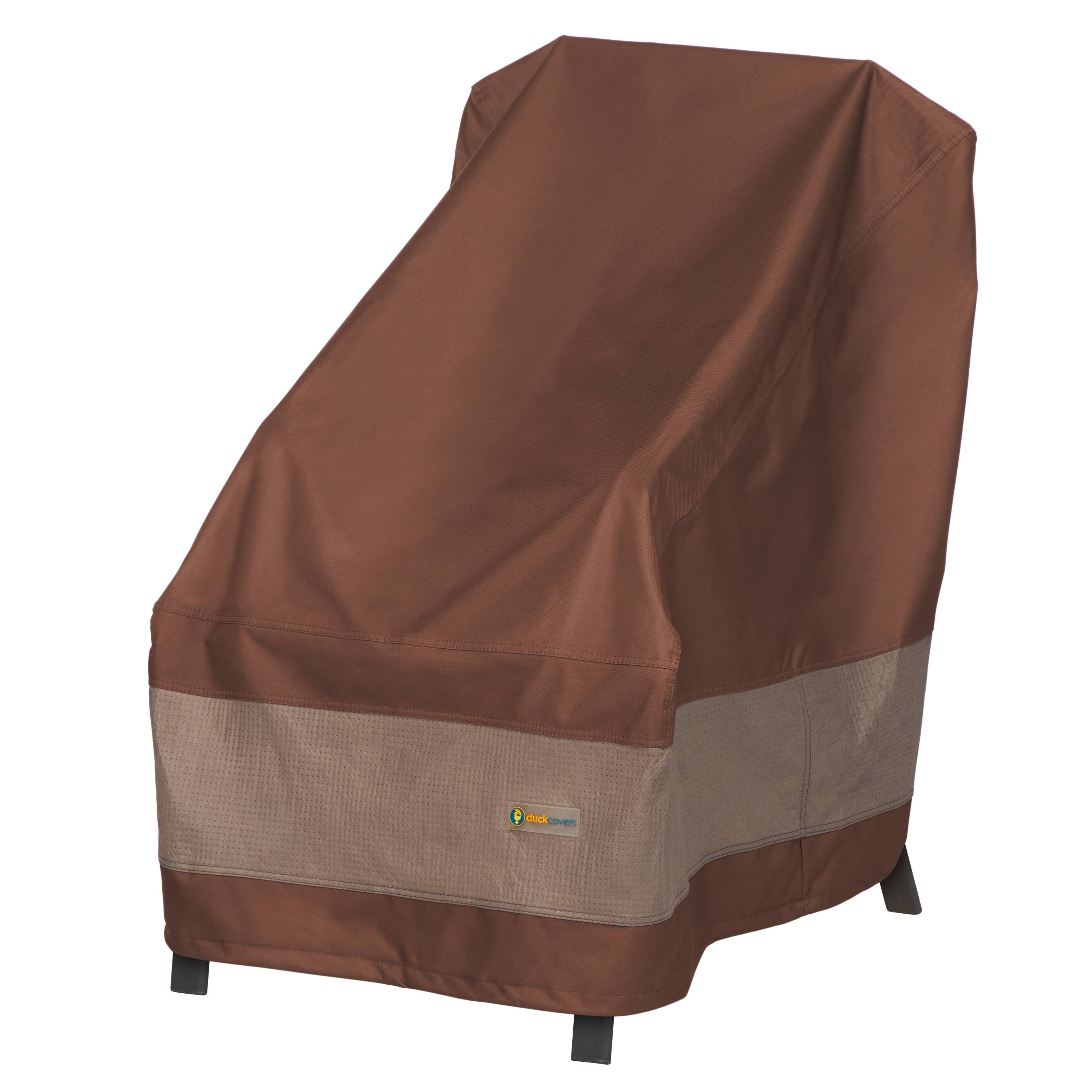 Duck Covers Ultimate Waterproof 26 inch High Back Patio Chair Cover