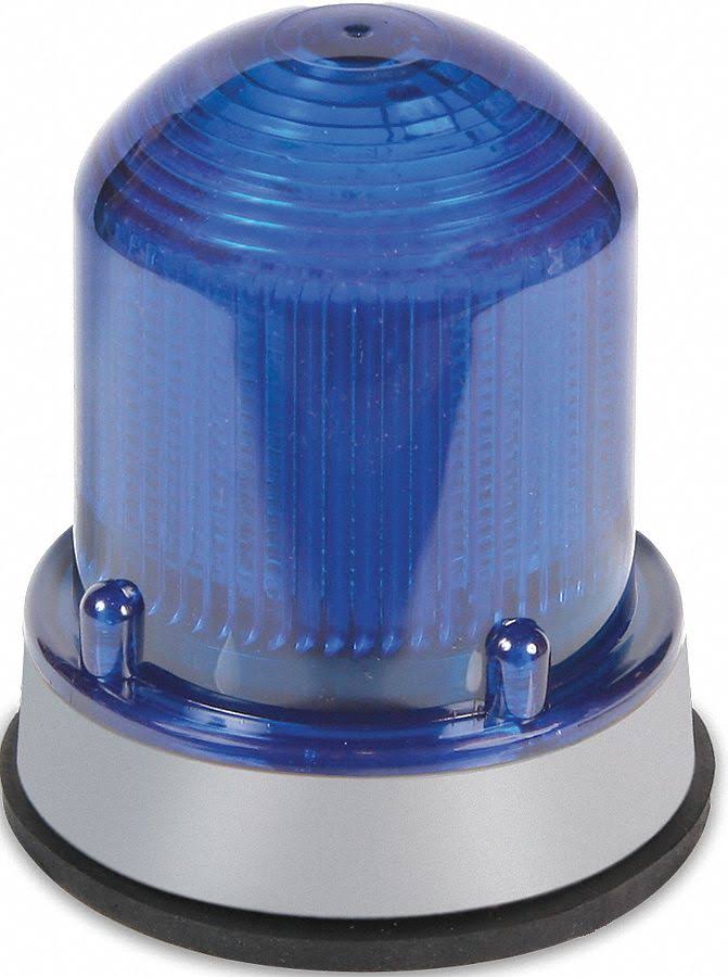 Edwards Signaling 125XBRZB120A Warning Light,LED,120VAC,Blue,65 FPM