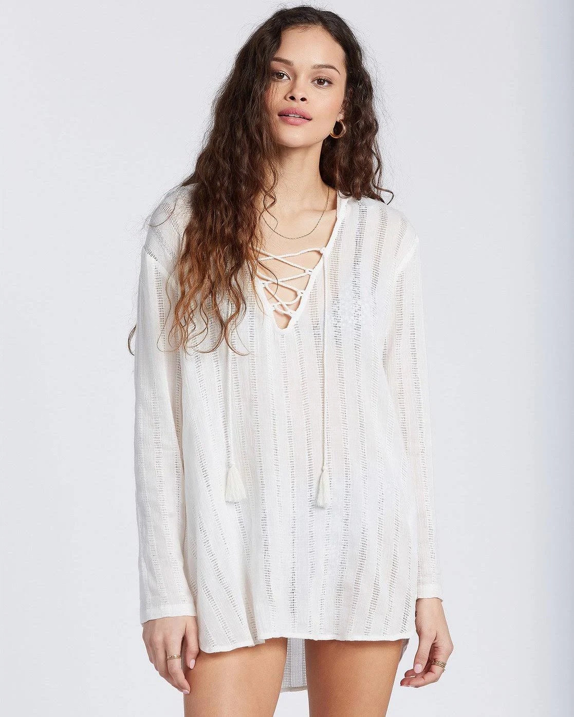 Billabong Same Story Beach Cover Up - Salt Crystal / XS/6