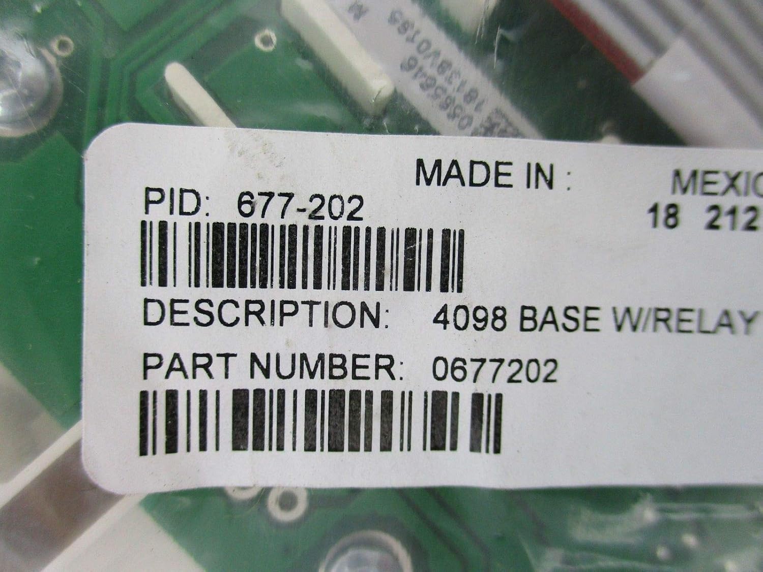 Simplex 677-202 - 4098 Base with Relay Pack of 2