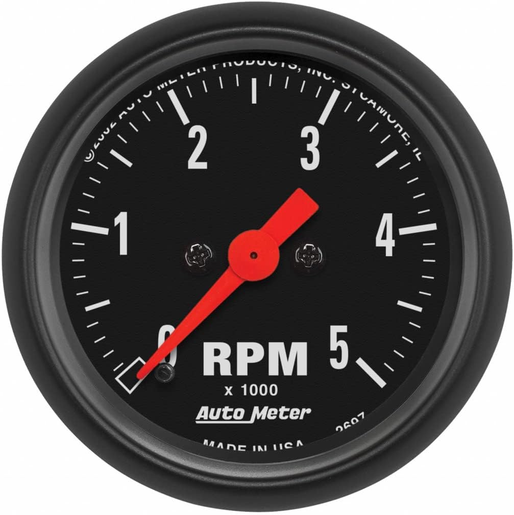 AutoMeter In-Dash Tachometer | Z-Series | 52mm | 5,000 RPM