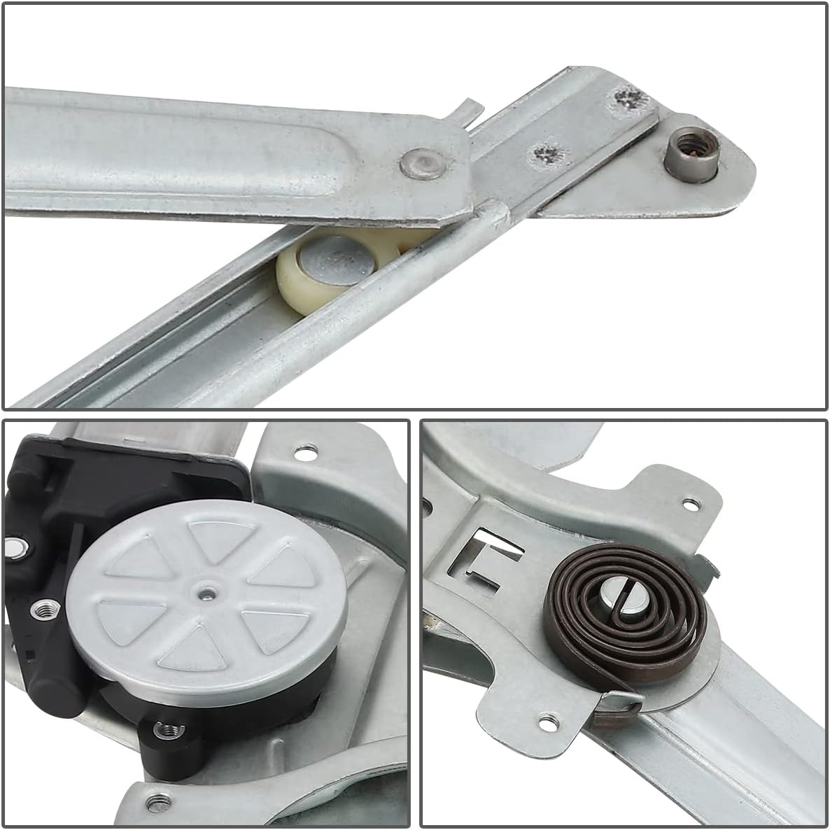 Factory Style Front Power Window Regulator with Motor Assembly Compatible with Toyota Camry 97-01, Passenger Right Side