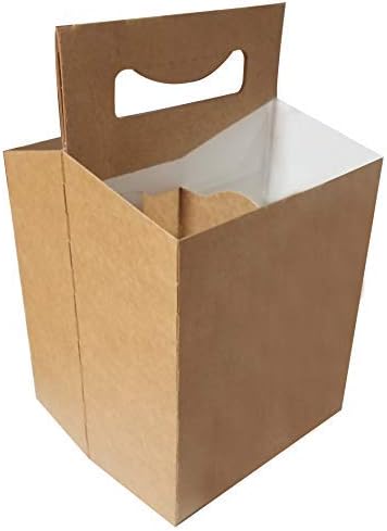 4 Pack Beer Bottle Holder | Fits 12oz Bottles (White, 150) FAST SAME DAY SHIPPING