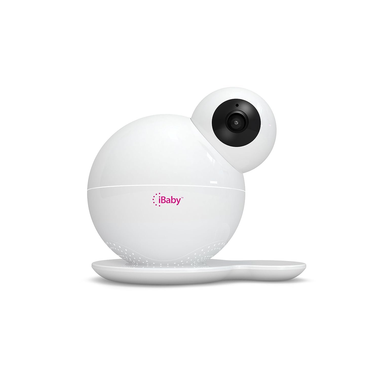 iBaby M2C WiFi Baby Monitor Camera with FHD Audio 1080P with Night Vision Wall Mount Kit Included 2021 Updated Video Audio Quality with Motion Crying Alerts, White Pack of 2