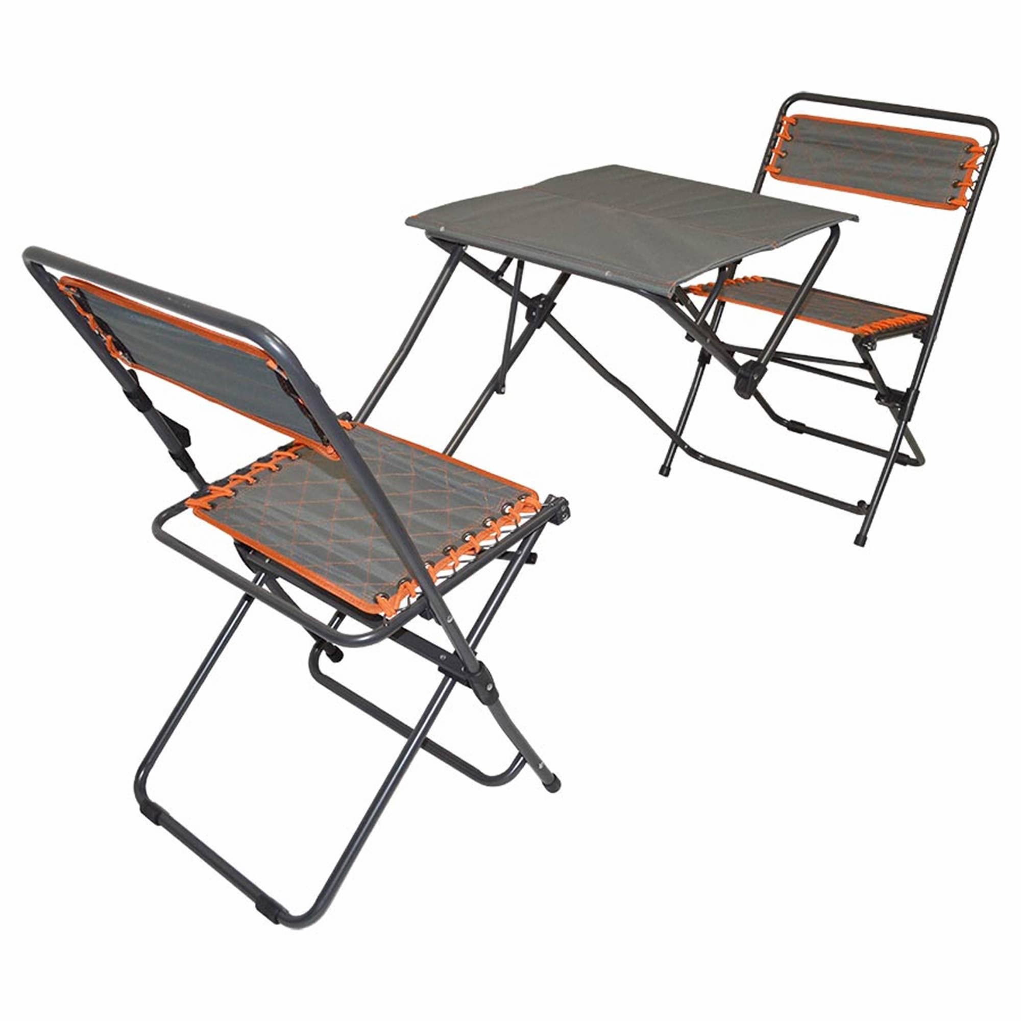 Impact Canopy 3 Piece Folding Outdoor Camping Bistro Set