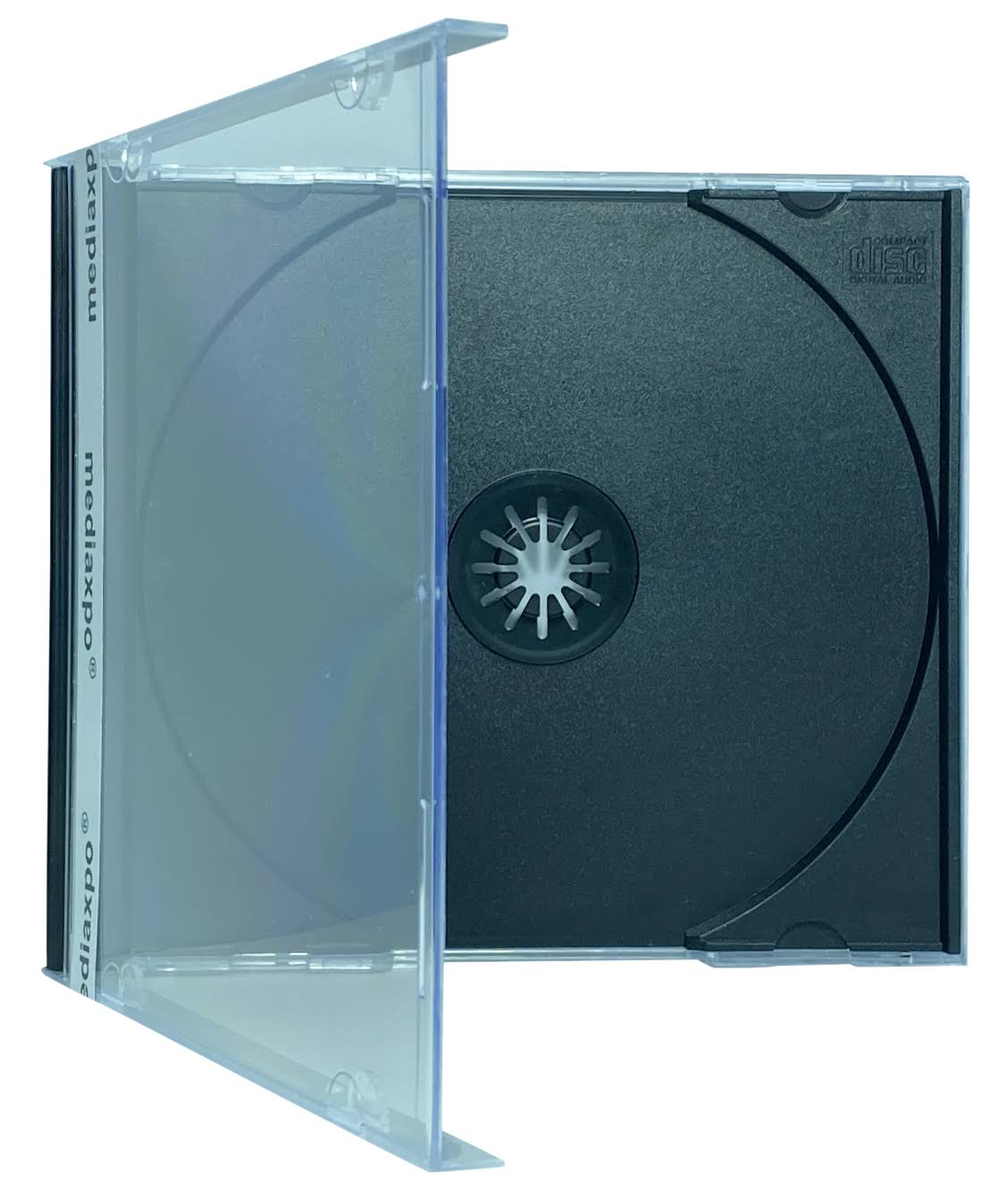 CheckOutStore 1000 Standard Black CD Jewel Case (Assembled)
