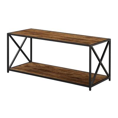 Herculaneum Cross Legs Coffee Table Gracie Oaks Color: Barnwood