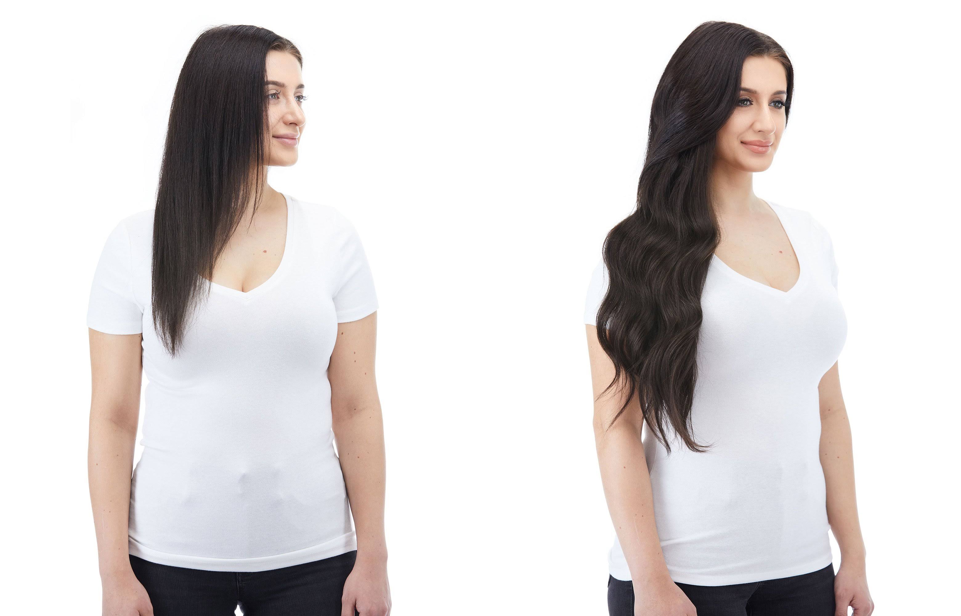 BELLAMI Silk Seam 260g 24x22 Mochachino Brown (1C) Hair Extensions Silk Seam 24x22 260g