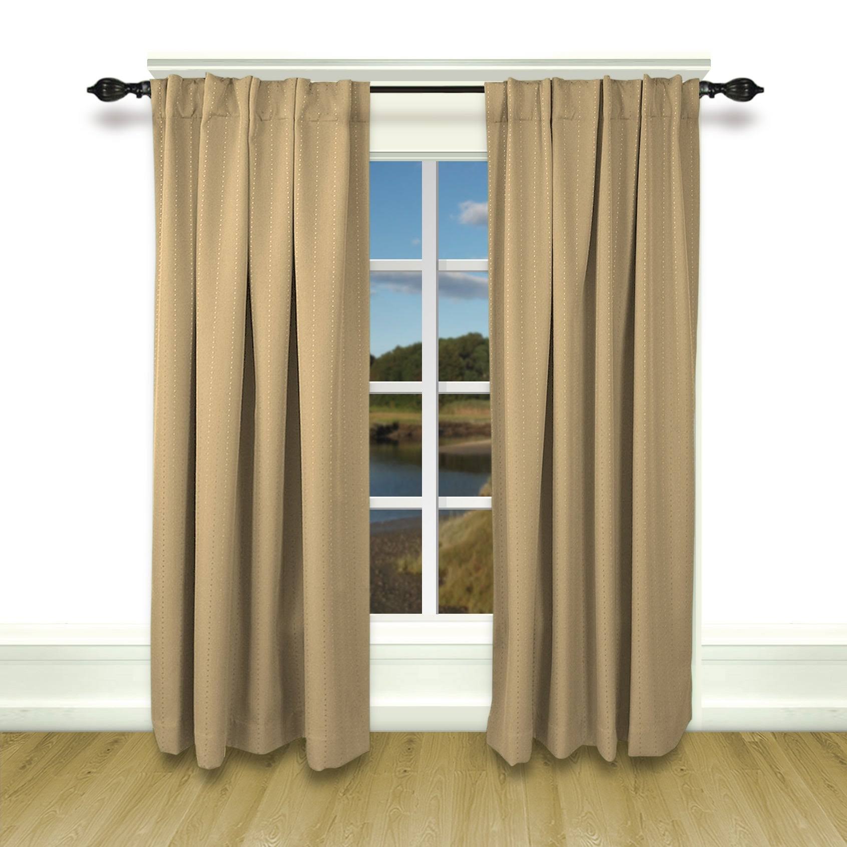 Grand Pointe Natural Back Tab Panel