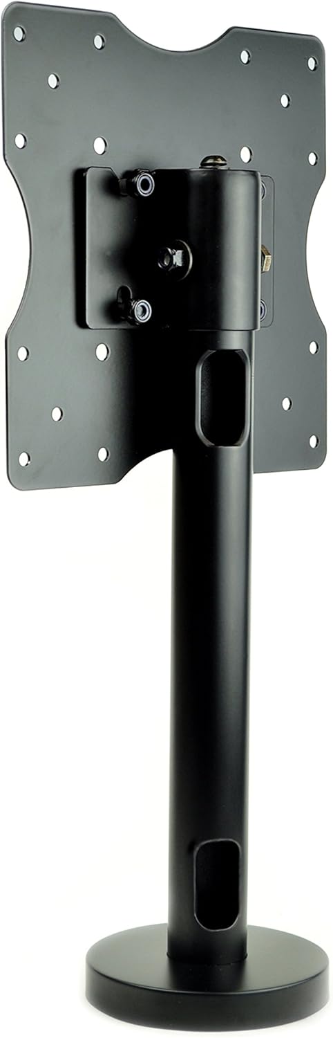Master Mounts 3522 Desktop Mount -- Keeps TVs Secure on Desktops and Counters, Screws Down into Flat Surfaces, Swivels, Fits Most TVs up to 50