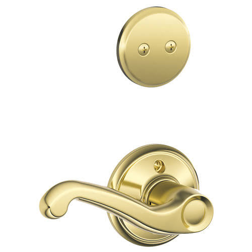 Schlage F94 Fla RH 613 Flair Lever Right Handed Dummy Interior Pack, Oil Rubbed Bronze