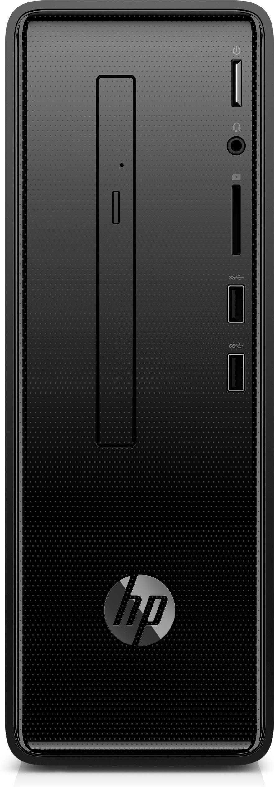HP 290-a0011 Black Desktop, Windows 10, AMD A6-9225 Processor, 4GB Memory, 1TB