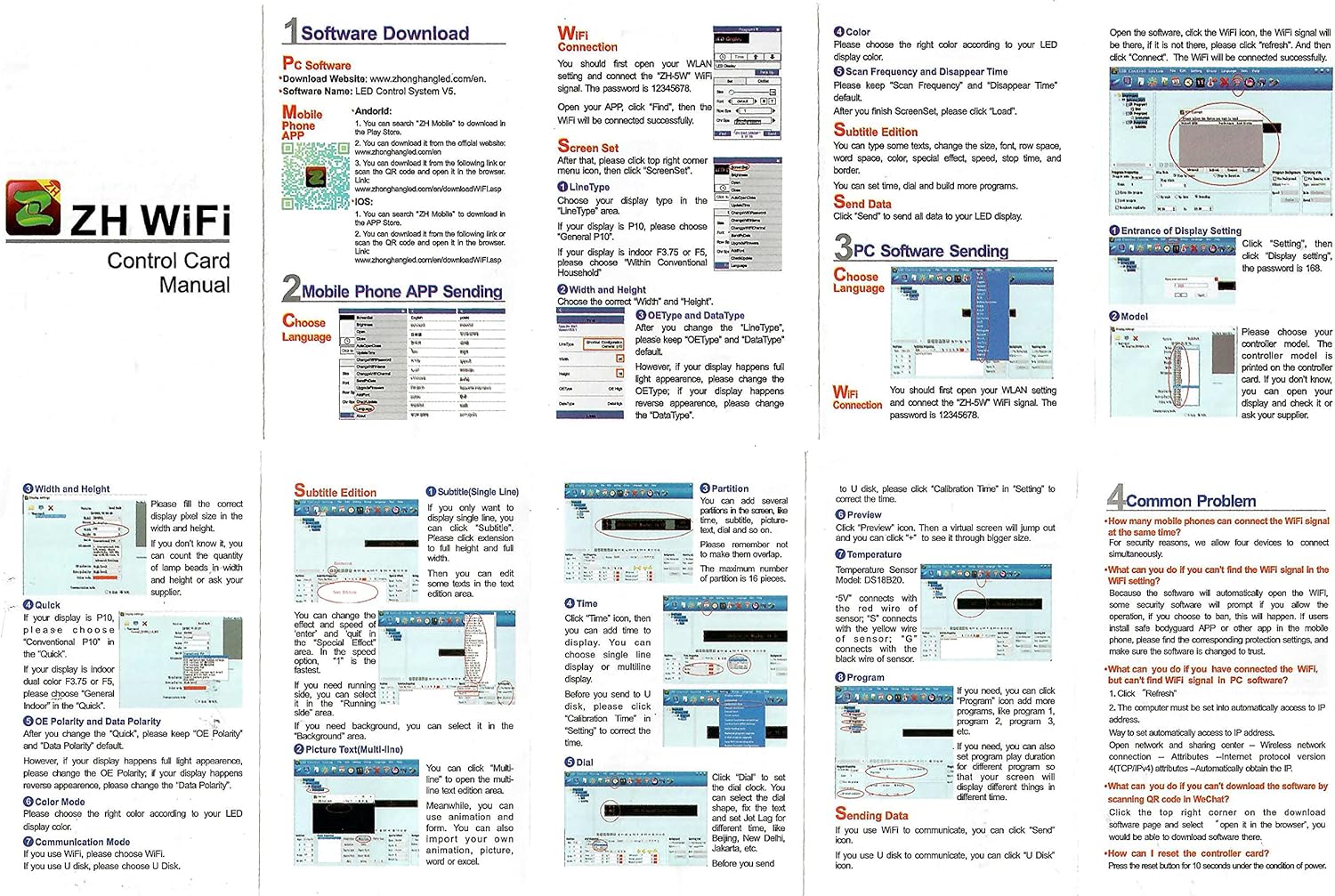 MaxLit 21'' x 16'' Open Business Sign with Programmable Scrolling Message Display (Red, 21'' x 16'') Pack of 2