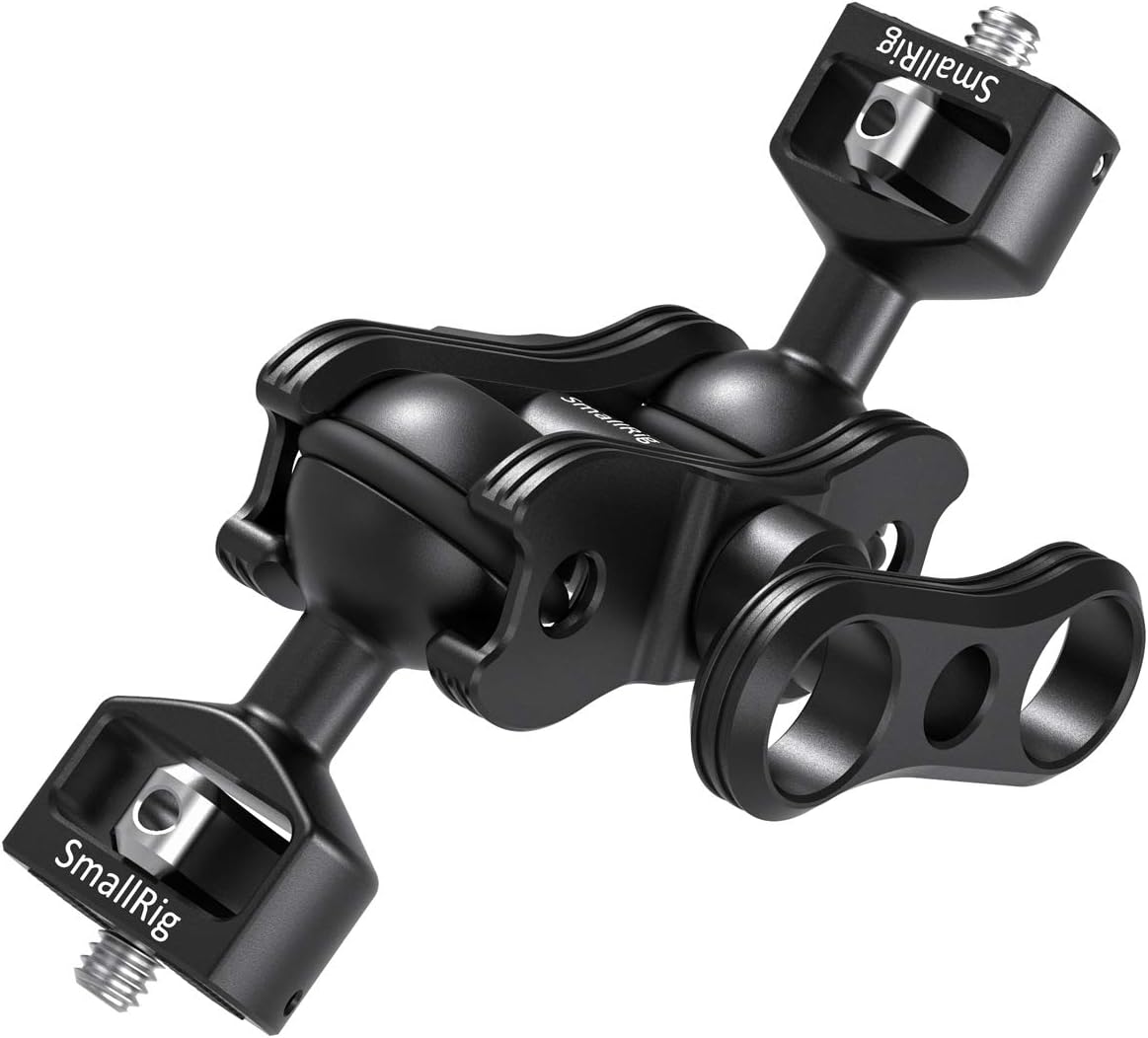 SMALLRIG Articulating Magic Arm with Double Ballheads (1/4